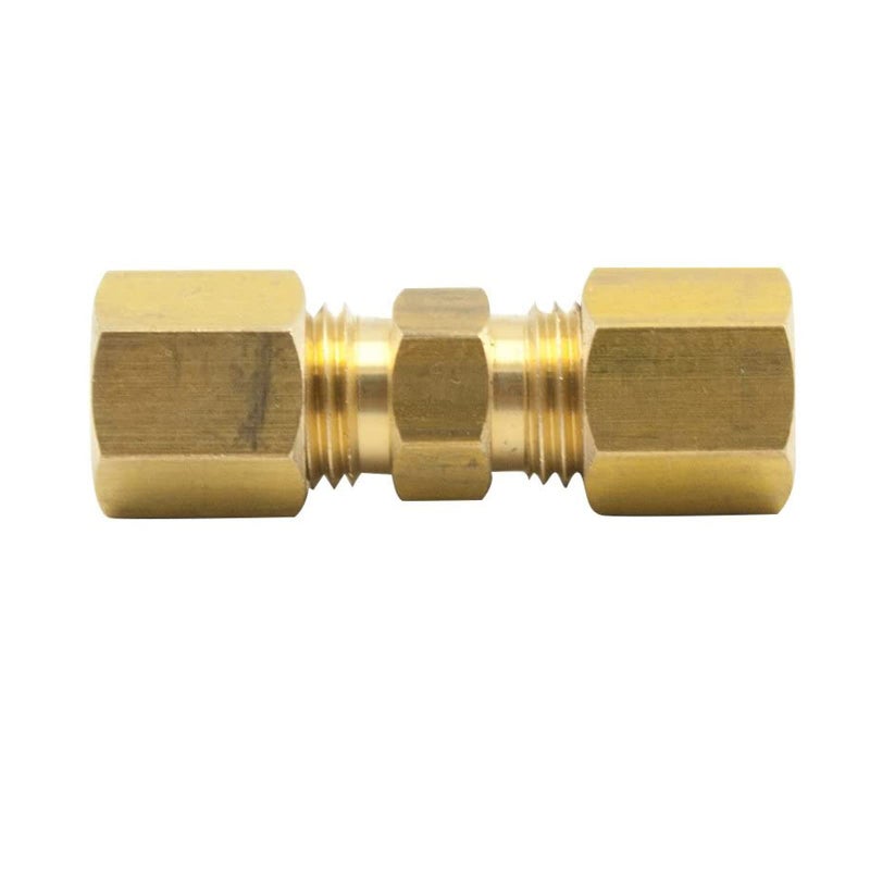 Legines Brass Compression Tube Fitting, Comp Union Coupling Assortment Kit 1/8", 3/16", 1/4", 5/16", 3/8" & 1/2" 6 Sizes (22 Pcs) - Image 4
